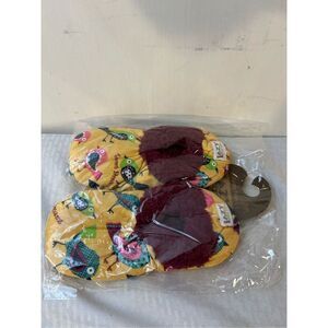 Lazy‎ one Fuzzy Feet Tweet Dreams S/M 4-6 youth slippers new